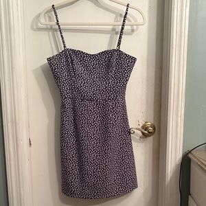 French Connection Blue Floral Mini Dress